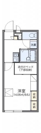 レオパレスグリーンピア太田の物件間取画像